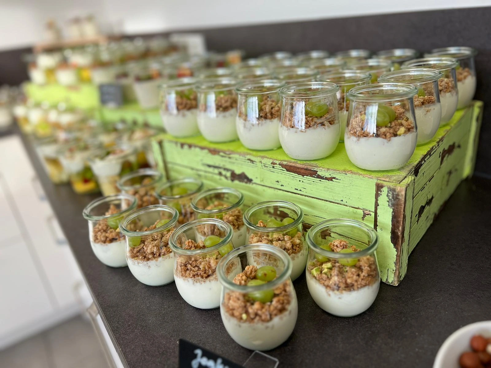 Desserts in Gläschen